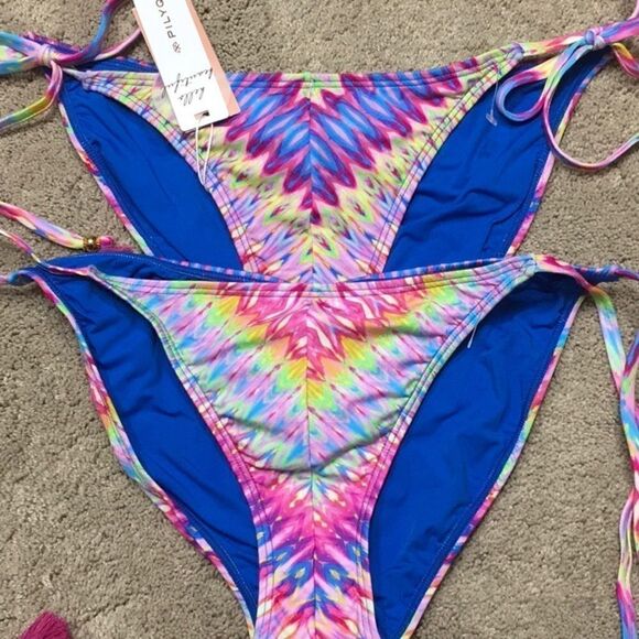 PILYQ string bikini bottoms. NWT - Picture 5 of 6
